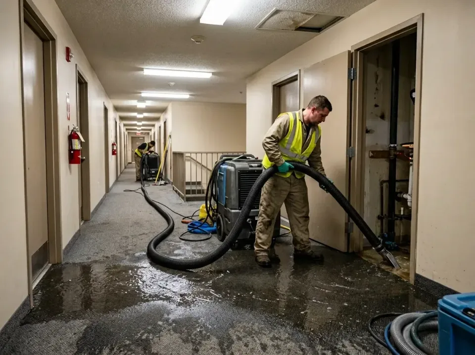 multi-unit-apartment-hallway-f-005 — frequently asked questions, Emergency Burst Pipe Water Extraction & Removal in Nicevill…